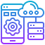 Client Server App Development Icon