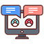 Desktop App Consultation Icon