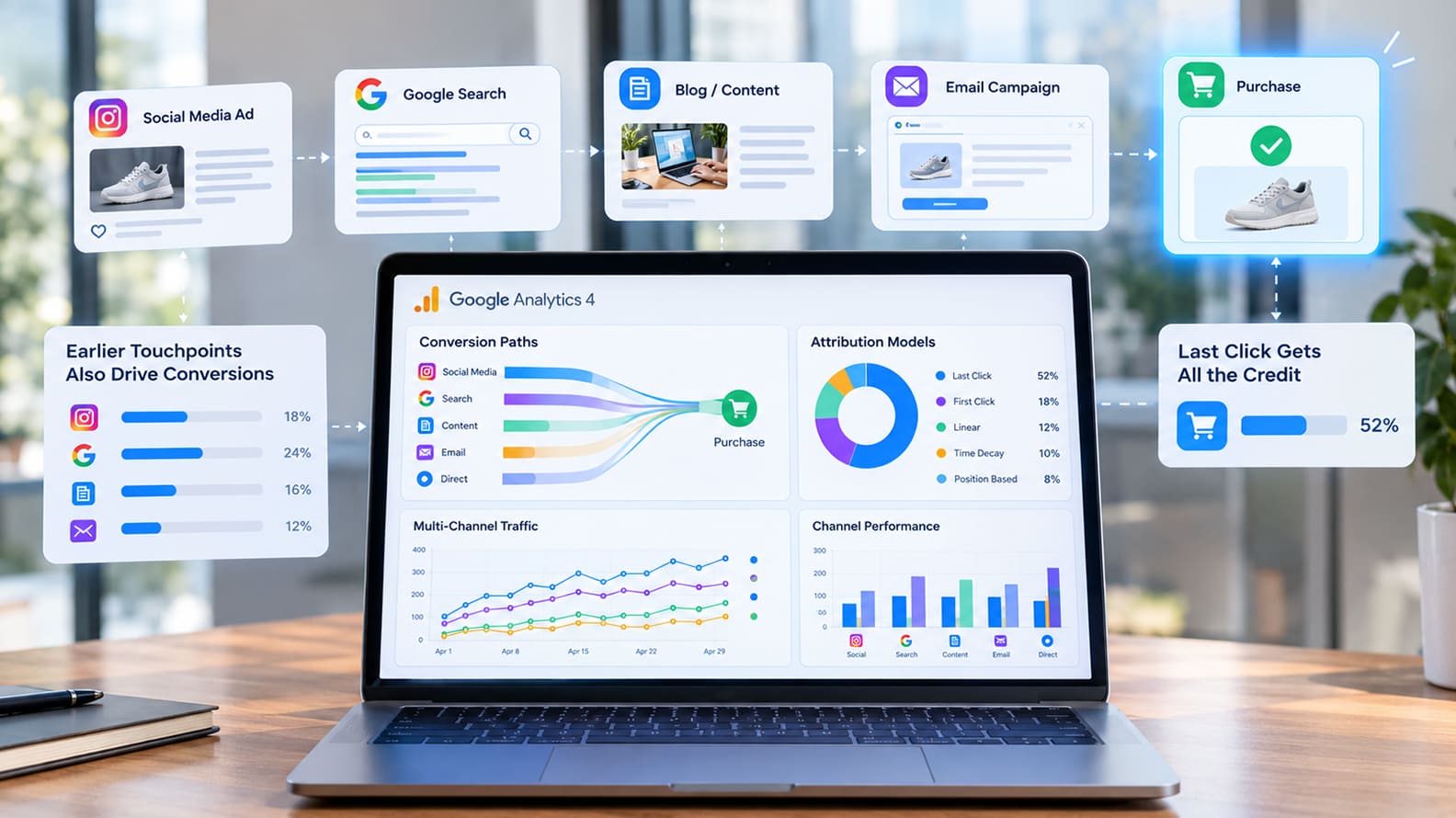 GA4, Attribution, and the Problem With Last-Click Reporting